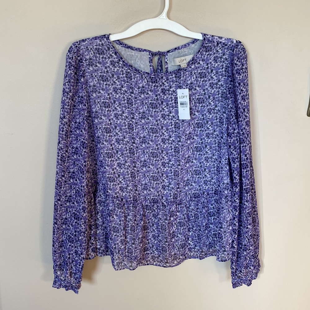LOFT blouse-M-NWT